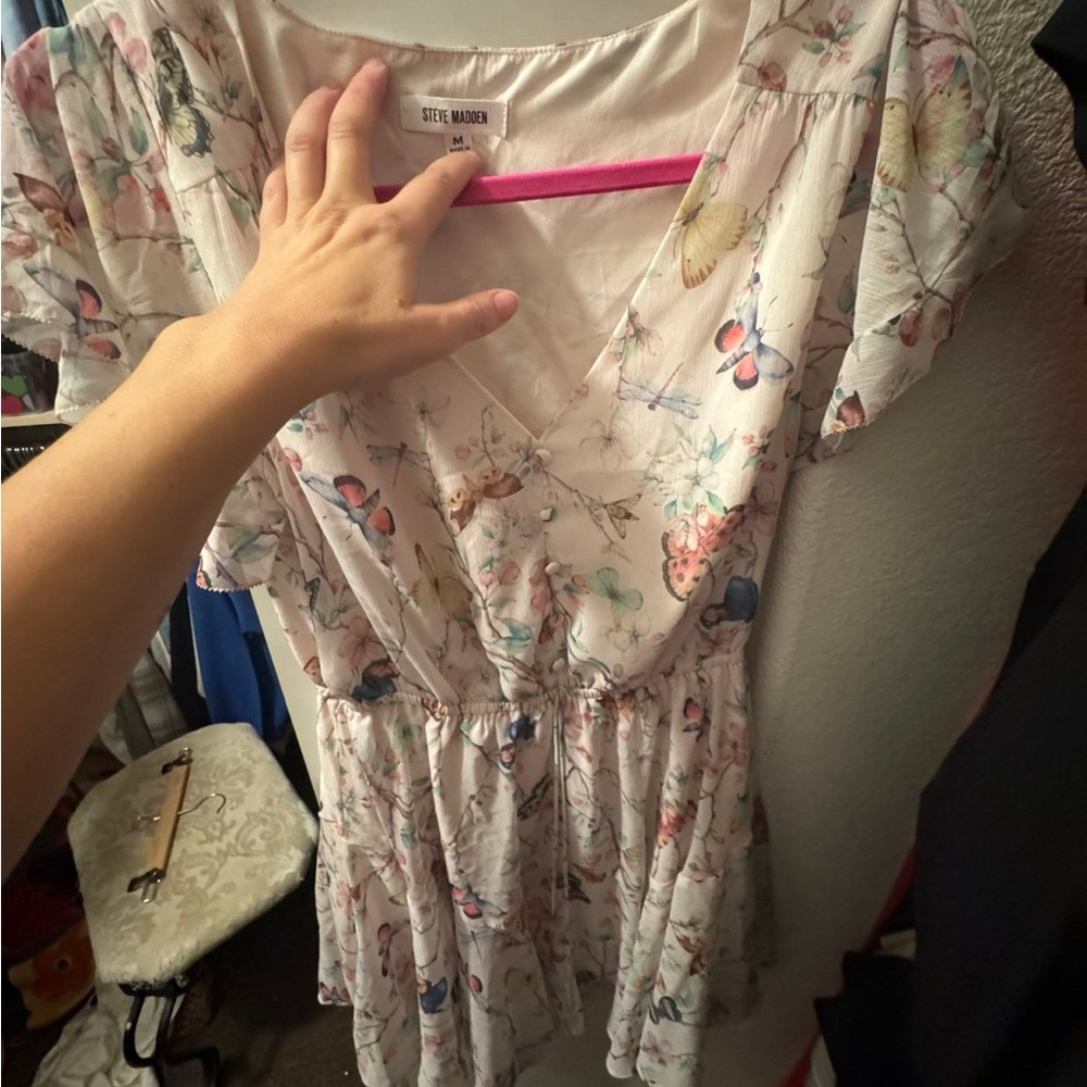 Steve Madden floral mini dress